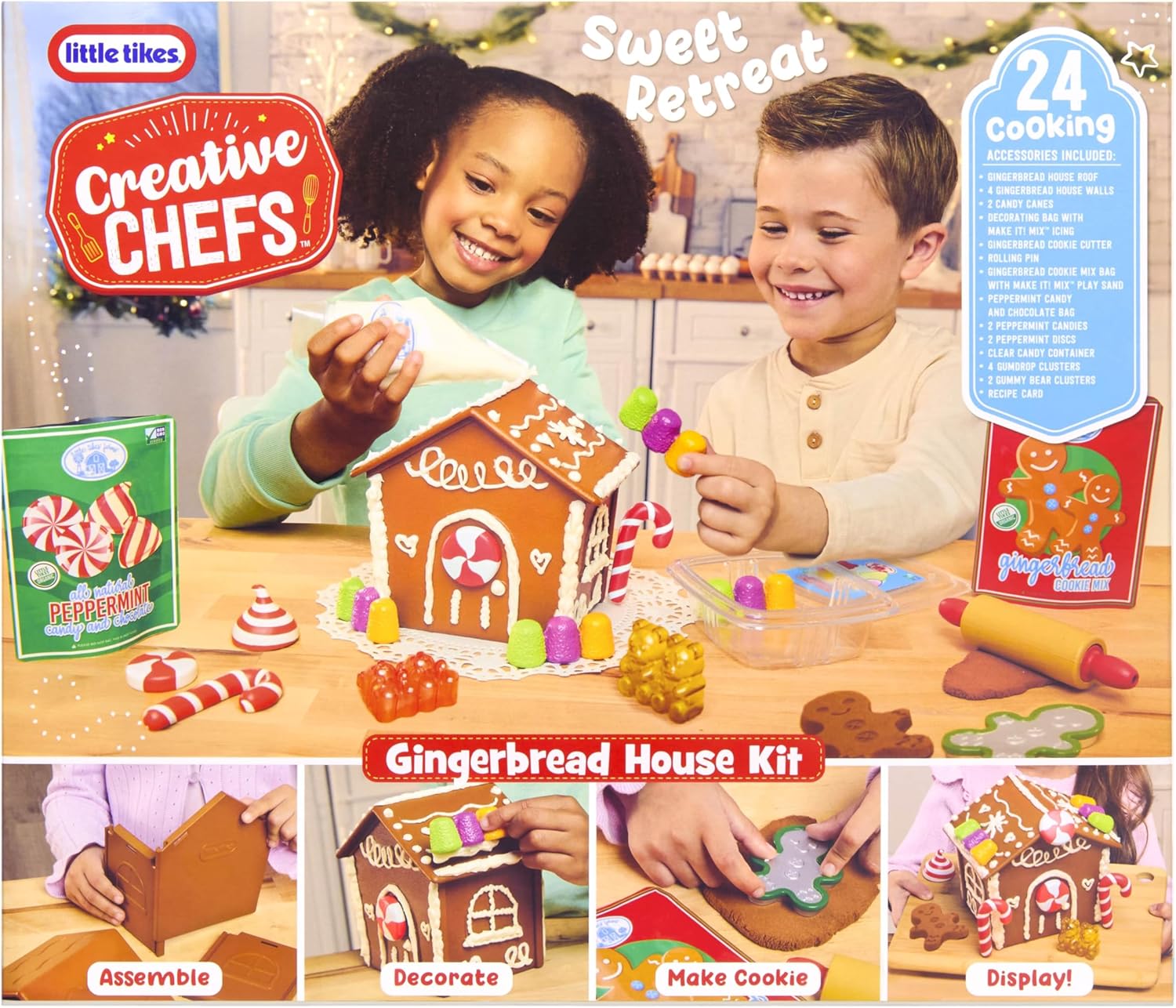 LITTLE TIKES CREATIVE CHEF SET BISCUIT HOUSE