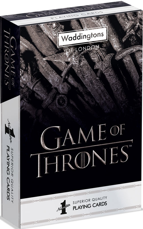WADDINGTONS GAME OF THRONES PLAYING CARDS WSM03470