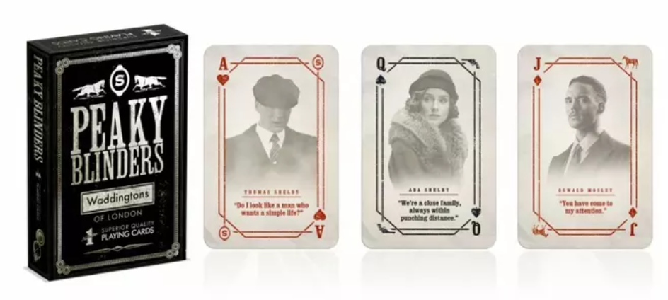 WADDINGTONS PEAKY BLINDERS PLAYING CARDS WM01753