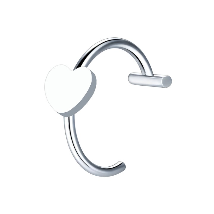 Fashion Faux Cuff Decoration Temporary Ornament - Silver / 18G / 10 mm