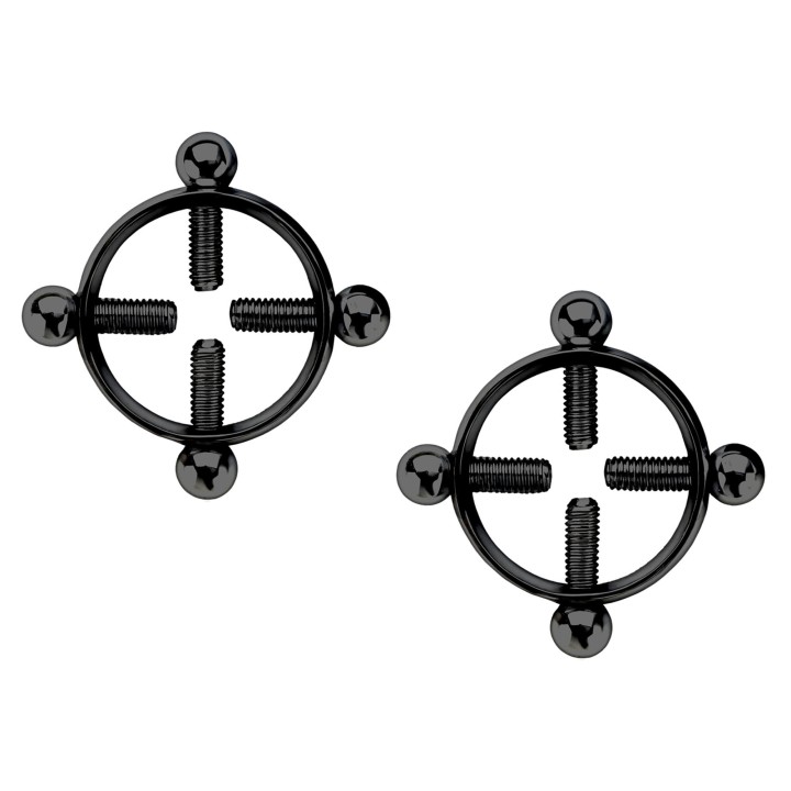 Fetish Jewelry Faux Nipple Piercing Decor Erotic Sexy - Black