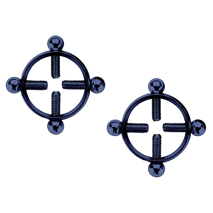 Erotic Jewelry Fake Nipple Ring Intimate Piercing Decor Sexy Piercing - Blue