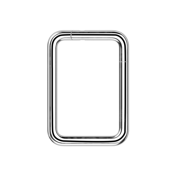 Septum Jewelry Daith Clicker Piercing Nose Hoop Earring - Silver / 16G / 10 mm