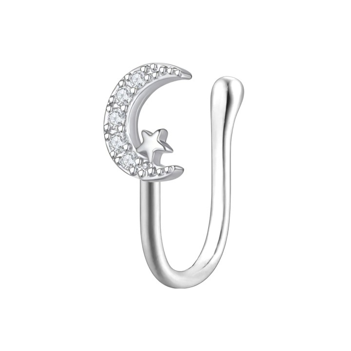 Faux Nose Clip-On Septum Decoration Hugger - Style 4