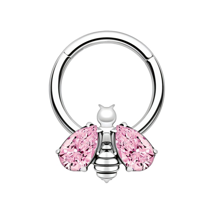 Piercing Septum Jewelry Nose Hoop Daith Piercing - Silver / 16G / 10 mm