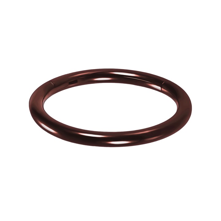 Piercing Septum Earring Nose Jewelry Daith Hoop Ring - Red / 16G / 10 mm