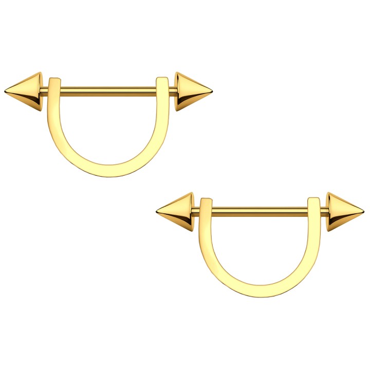 Intimate Piercing Straight Barbell Breast Barbell