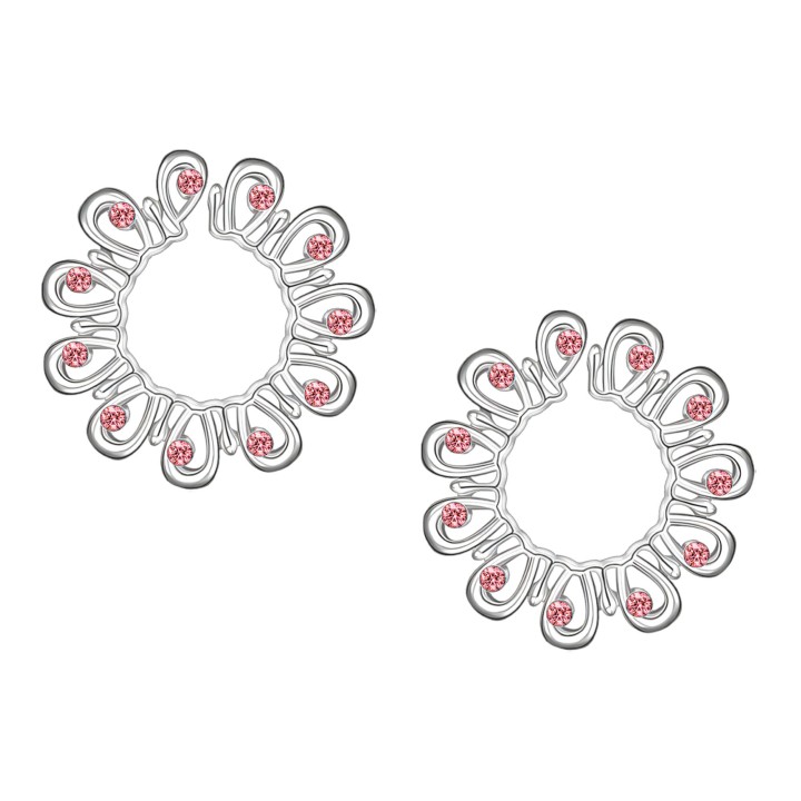 Nipple Weights BDSM Erotic Jewelry Adult Decor Faux Piercing - Red