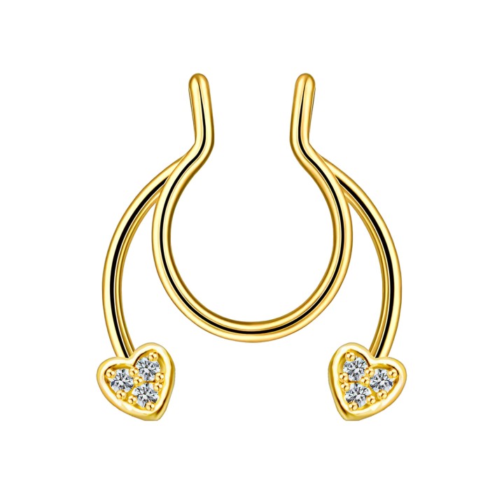 Jewelry Clip-On Nose Fashion Temporary Piercing - Style 3