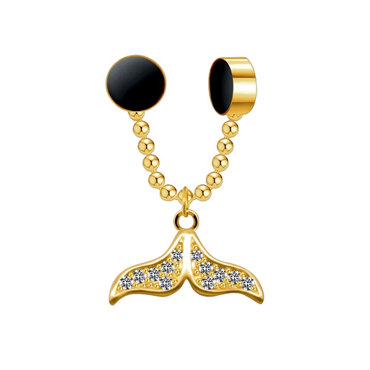 Ring Non-Piercing Decoration Clip-On Nose Hugger - Style 8