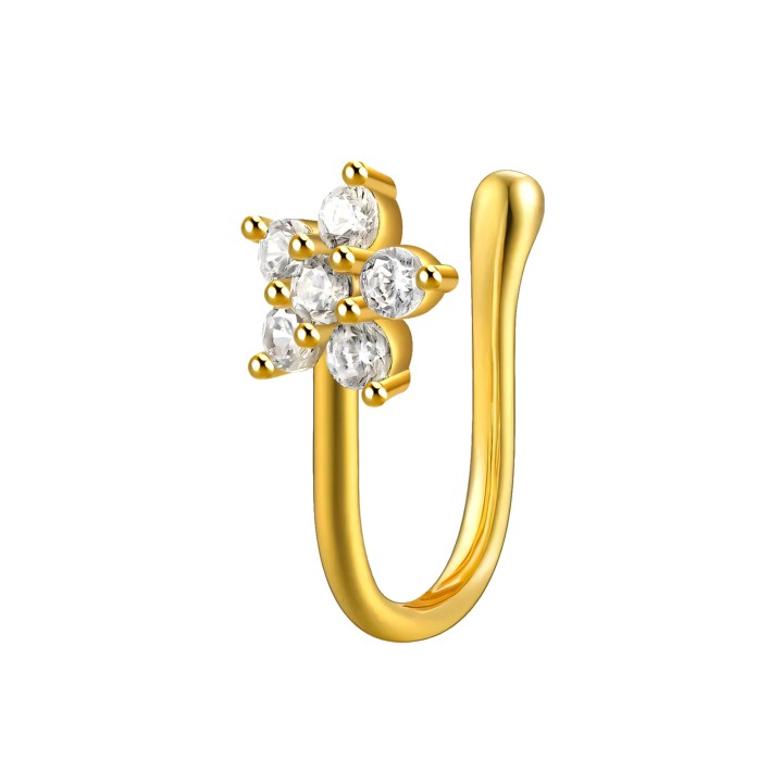 Piercing Ring Clip-On Temporary Decoration - Style 7