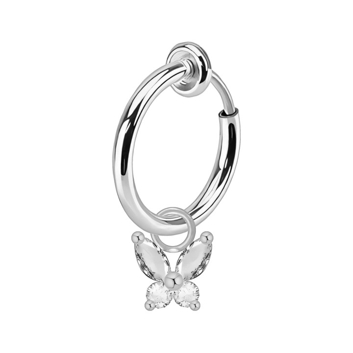 No Jewelry Septum Decoration Hugger Fashion - Style3 / Silver