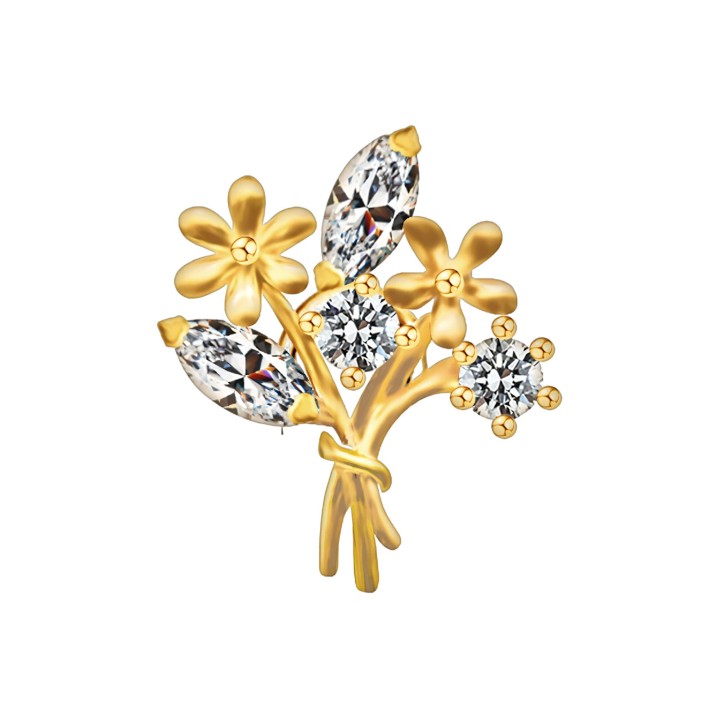 Fake Nose Jewelry Clip-On Piercing No - Style 1