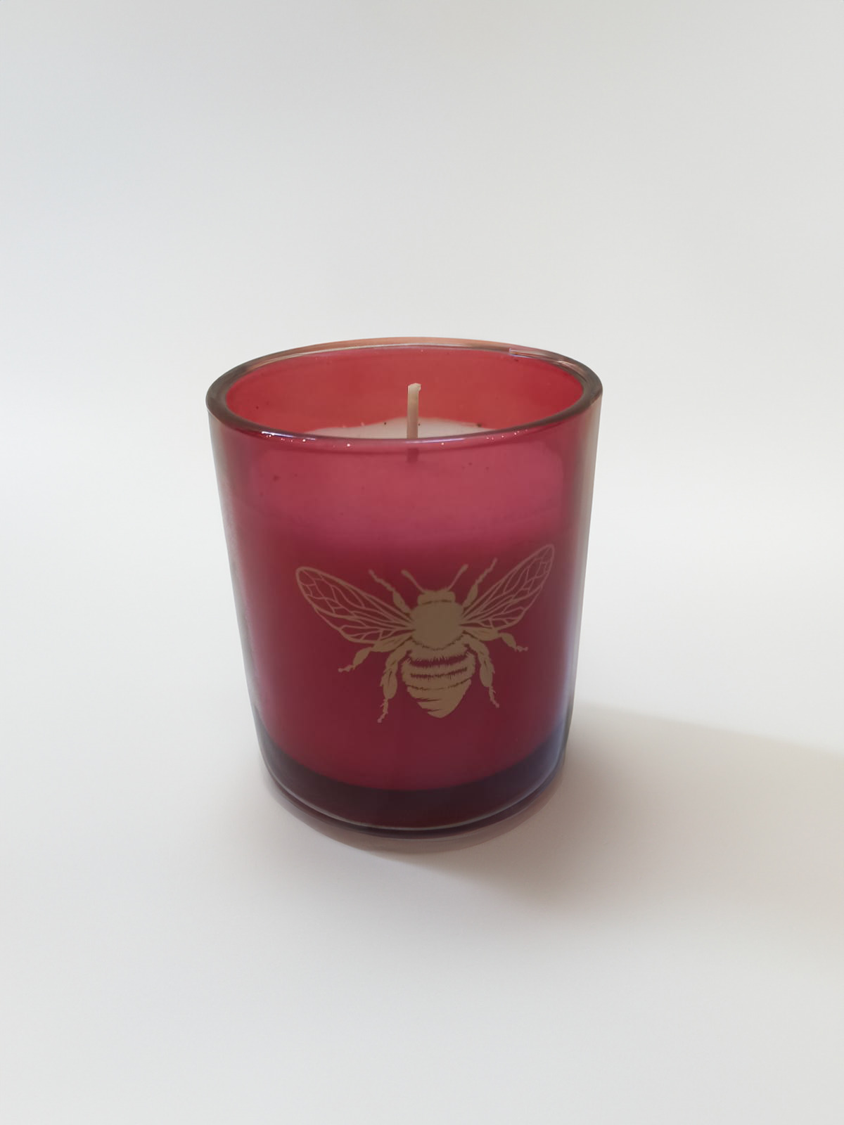 Candle bee colour red size small