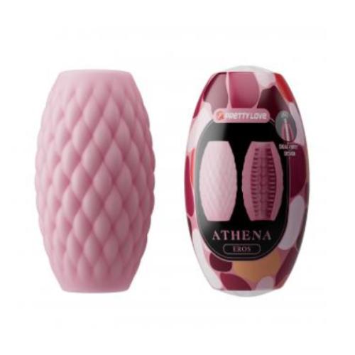 PRETTY LOVE – ATHENA EROS SILICONE MALE MASTURBATOR PINK