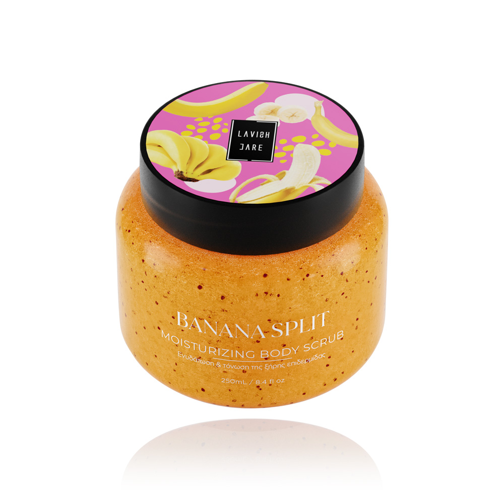Lavish Care Body Scrub Banana Split - Moisturizing 250ml 250ml
