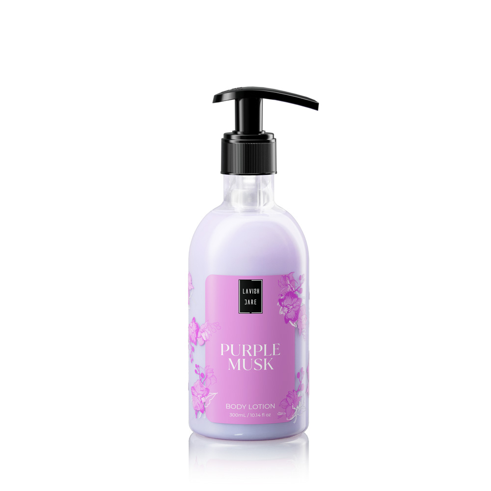 Lavish Care Body Lotion Purple Musk 300ml