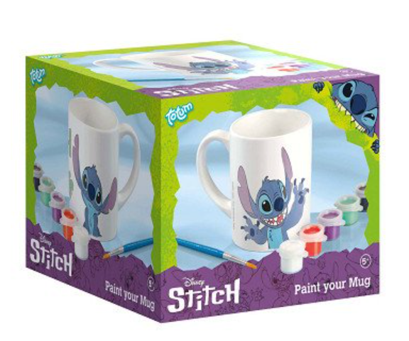 TOTUM DISNEY STITCH PAINT YOUR OWN MUG TT700154