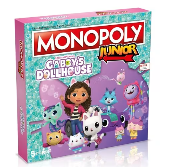 MONOPOLY JUNIOR GABBYS DOLLHOUSE GREEK