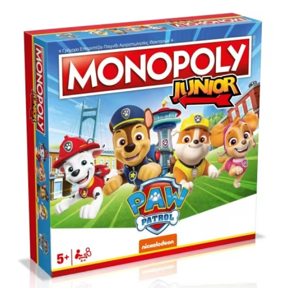MONOPOLY JUNIOR PAW PATROL GREEK