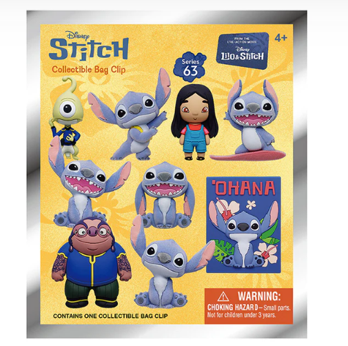 MONOGRAM DISNEY LILO AND STITCH BLIND BAG FIGURES