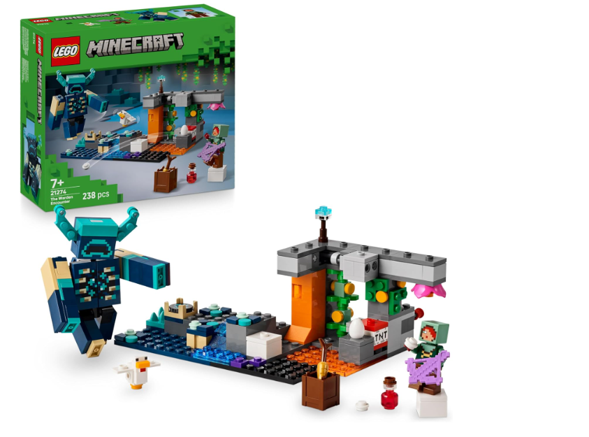 LEGO MINECRAFT THE WARDEN ENCOUNTER 21271 238PCS 7+