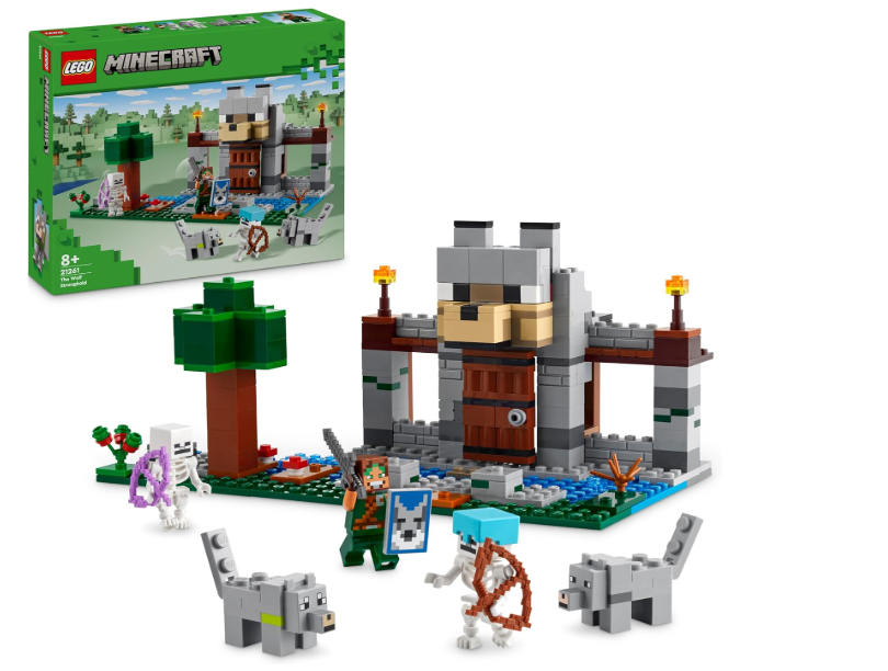 LEGO MINECRAFT THE WOLF STRONGHOLD 76975 8+