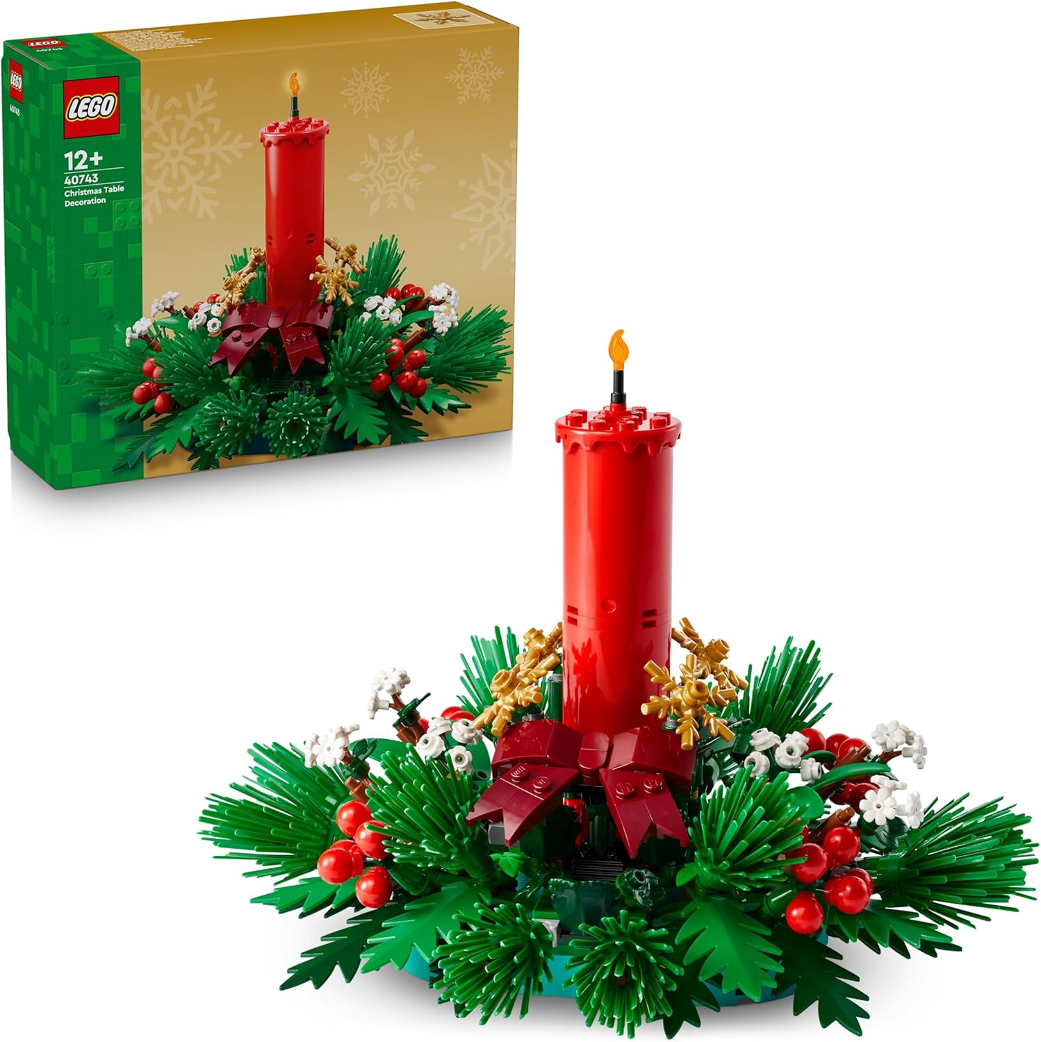 LEGO XMAS SEASON AND OCCASIONS XMAS TABLE DECORATION 40743 12+
