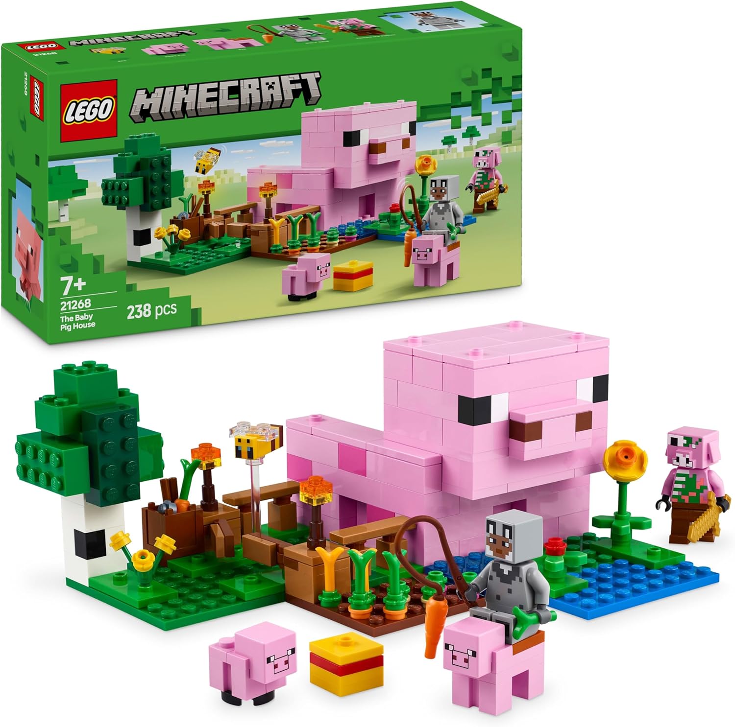 LEGO MINECRAFT 238PCS 21268 7+