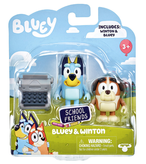 BLUEY AND WINTON 2 PACK FIGURE
