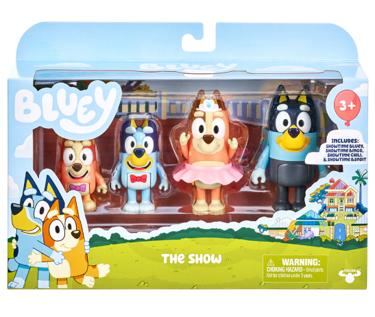 BLUEY AND THE FAMILY PACK OF 4