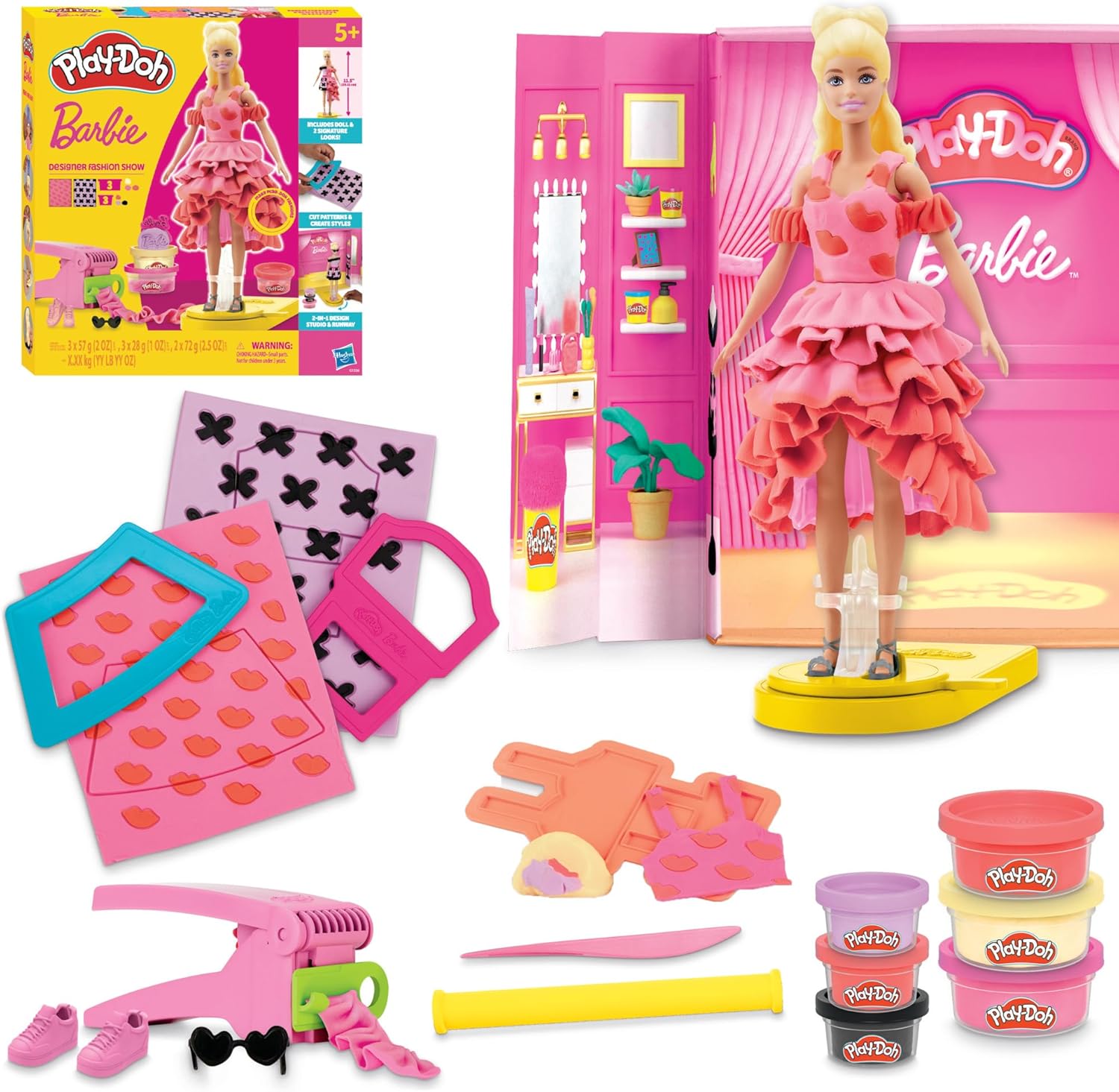PLAY-DOH BARBIE DESIGNER FASHION SHOW G1356