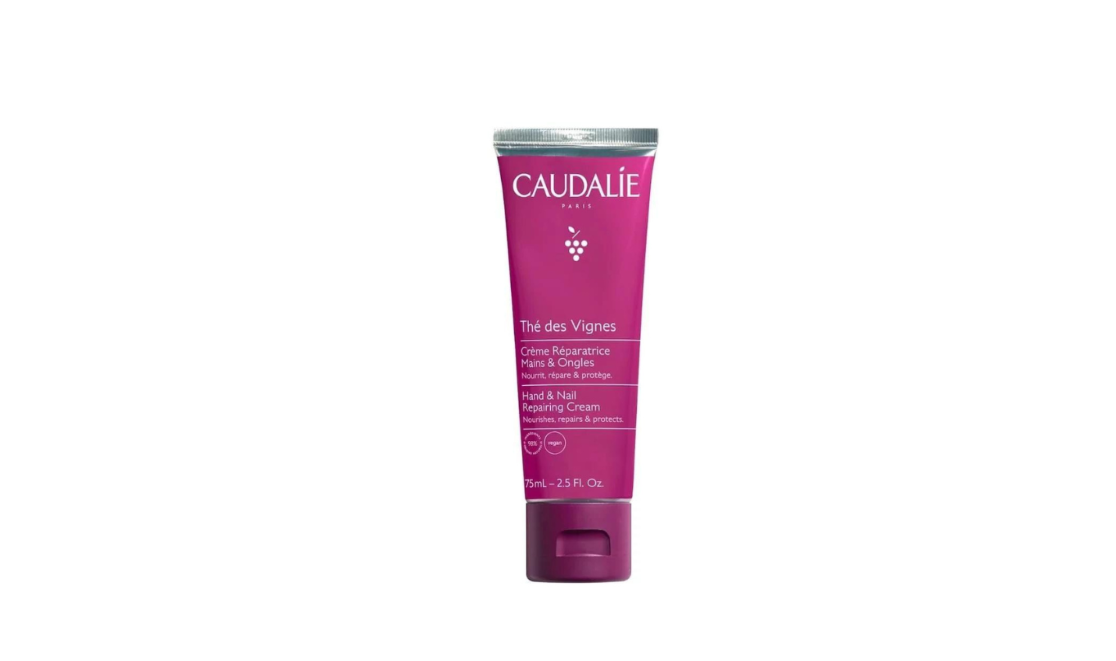 Caudalie The Des Vignes Hand & Nail Repairing Cream, 75ml