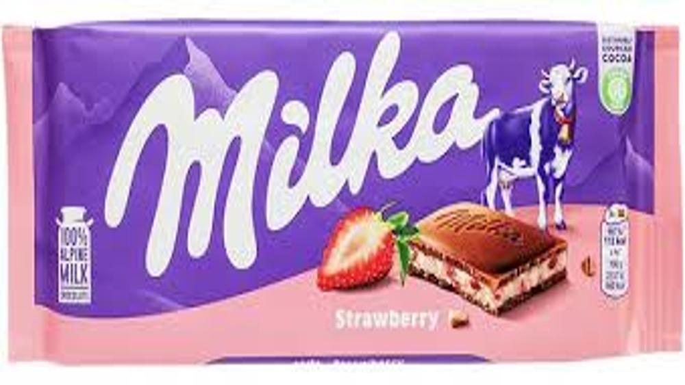 MILKA STRAWBERRY 95gr / ΦΡΑΟΥΛΑ