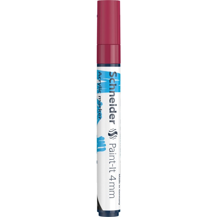 Schneider Acrylic Marker Paint-It 320 4Mm Burgundy