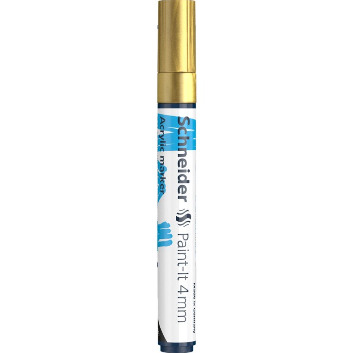 Schneider Acrylic Marker Paint-It 320 4Mm Gold