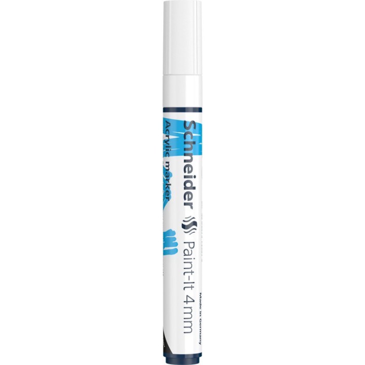 Schneider Acrylic Marker Paint-It 320 White 4Mm