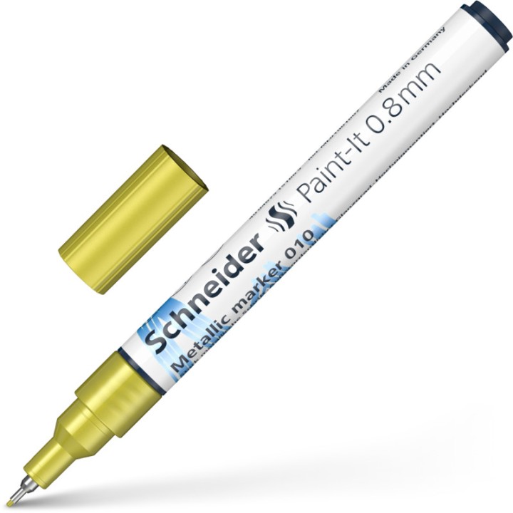 Schneider Metallic Marker Yellow Fine Tip 0,8 Mm Paint-It 010