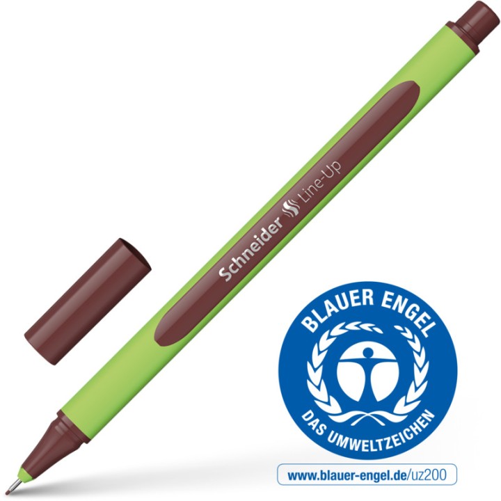 Schneider Pen Fineliner Line-Up 04 Topaz-Brown