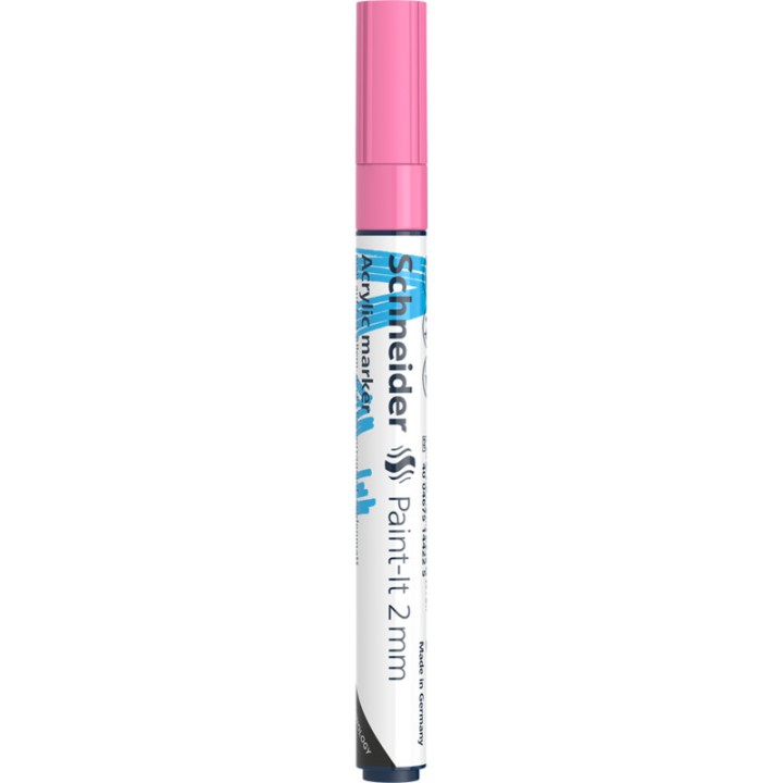 Schneider Acrylic Marker Paint-It 310 2Mm Pink Pastel
