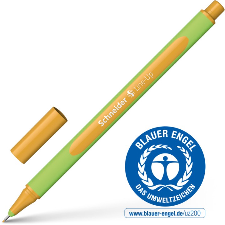 Schneider Pen Fineliner Line-Up 04 Vulcan-Yellow