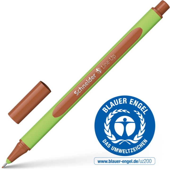 Schneider Pen Fineliner Line-Up 04 Mahogany-Brown