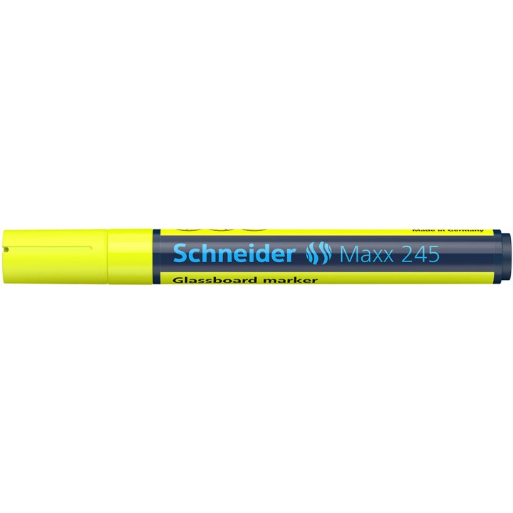Schneider Glass Board Marker Yellow Maxx 245