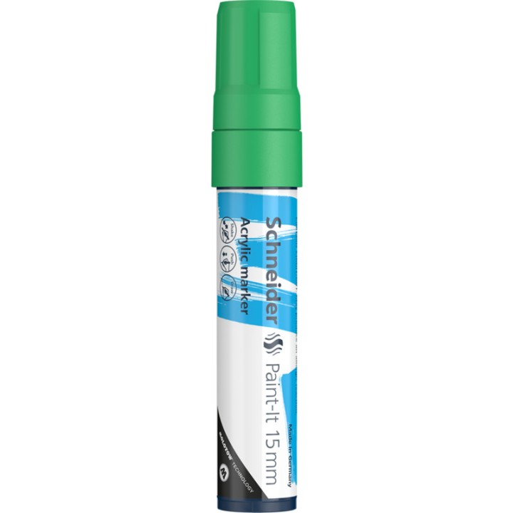 Schneider Acrylic Marker Paint-It 330 15Mm Green