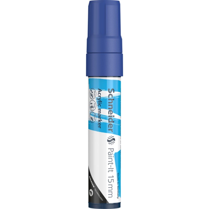 Schneider Acrylic Marker Paint-It 330 15Mm Blue