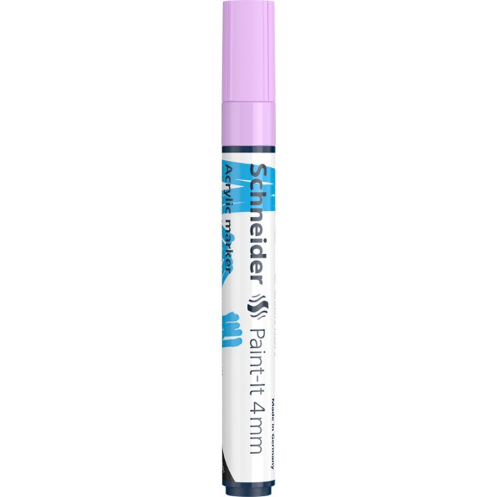 Schneider Acrylic Marker Paint-It 320 4Mm Lilac Pastel
