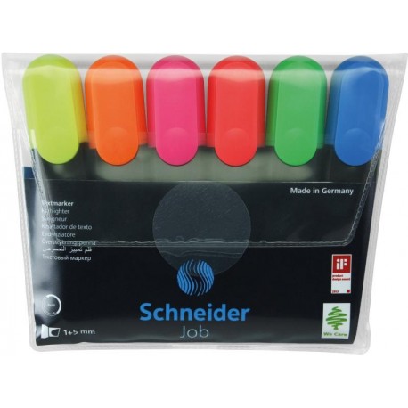 Schneider Highlighter Wallet Job X6