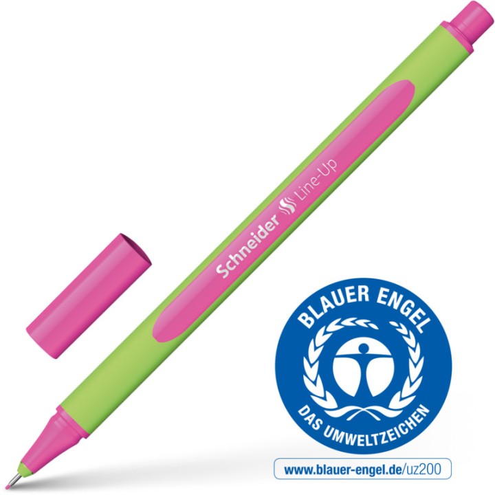 Schneider Pen Fineliner Line-Up 04 Neon-Pink