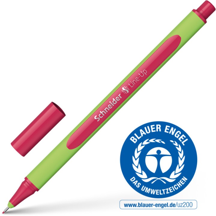 Schneider Pen Fineliner Line-Up 04 Royal-Red
