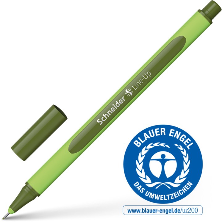 Schneider Pen Fineliner Line-Up 04 Olive-Green